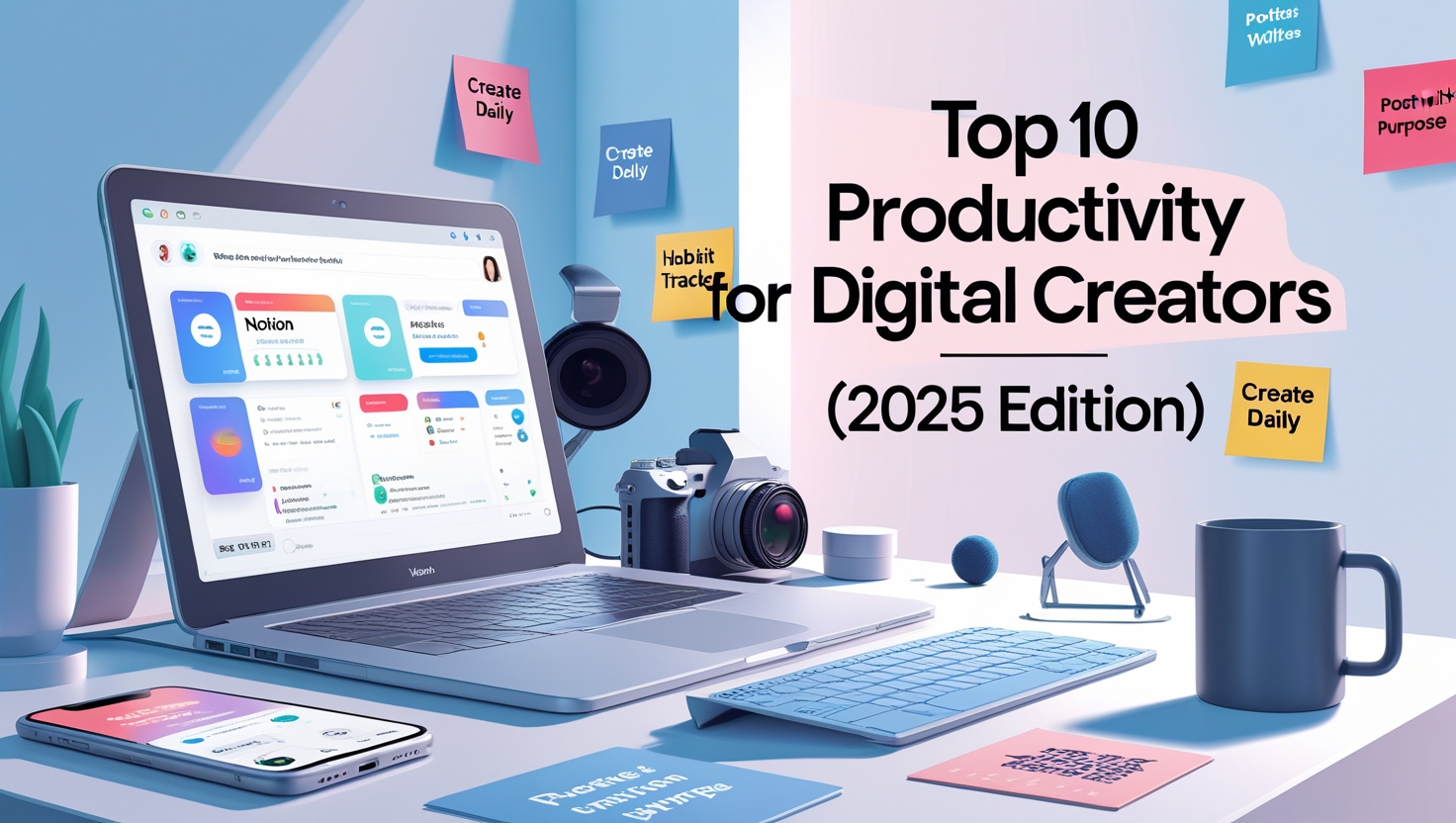 Top 10 Productivity Hacks for Digital Creators (2025 Edition)