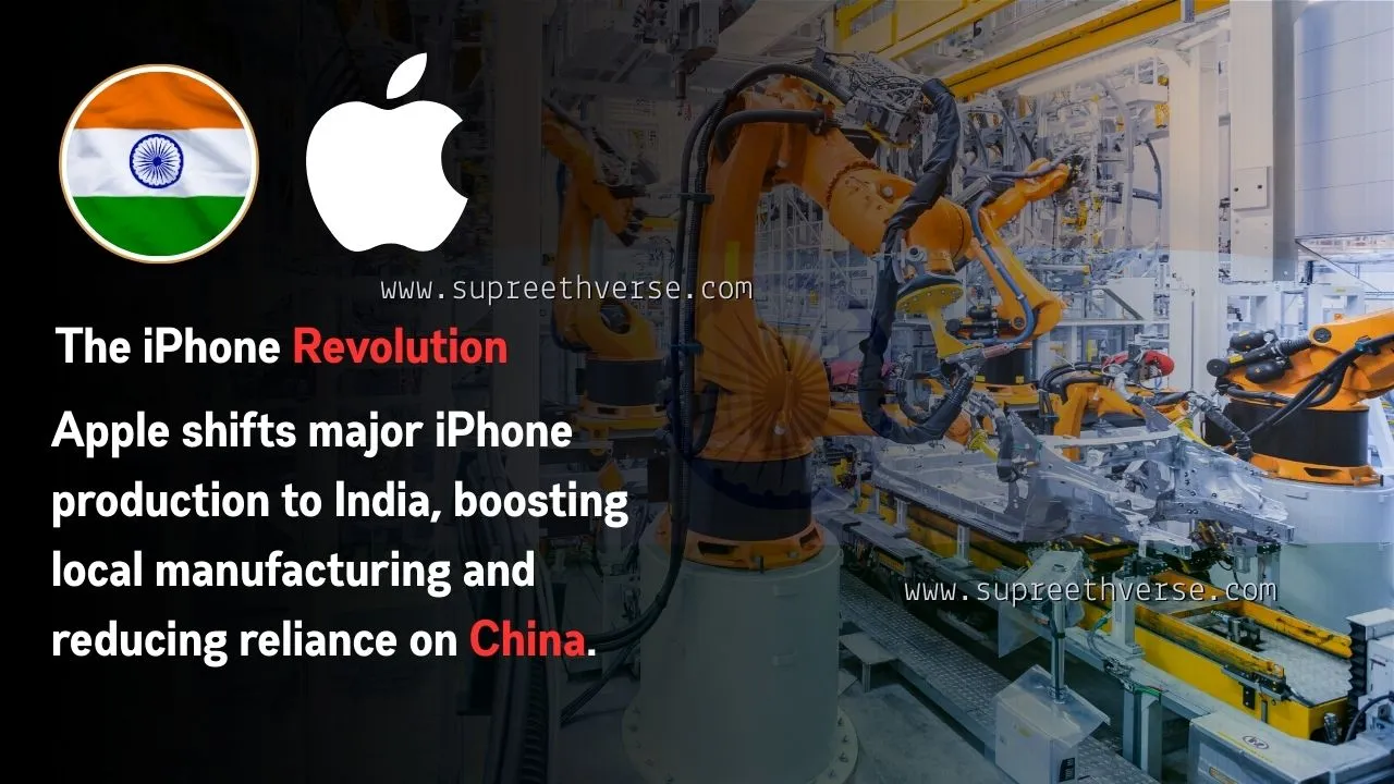 Apple iPhone 17 manufacturing in India