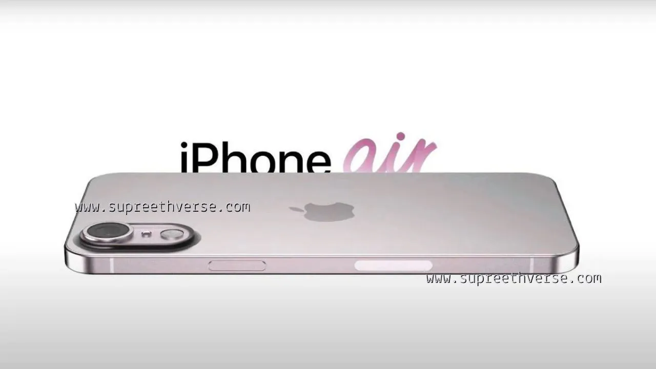 iPhone 17 Air side profile